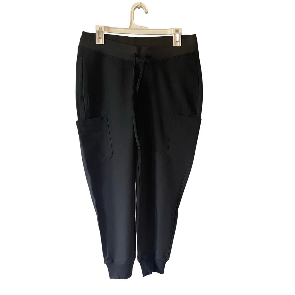 Mandala Women's Jogger scrub pants black NWT medium petite